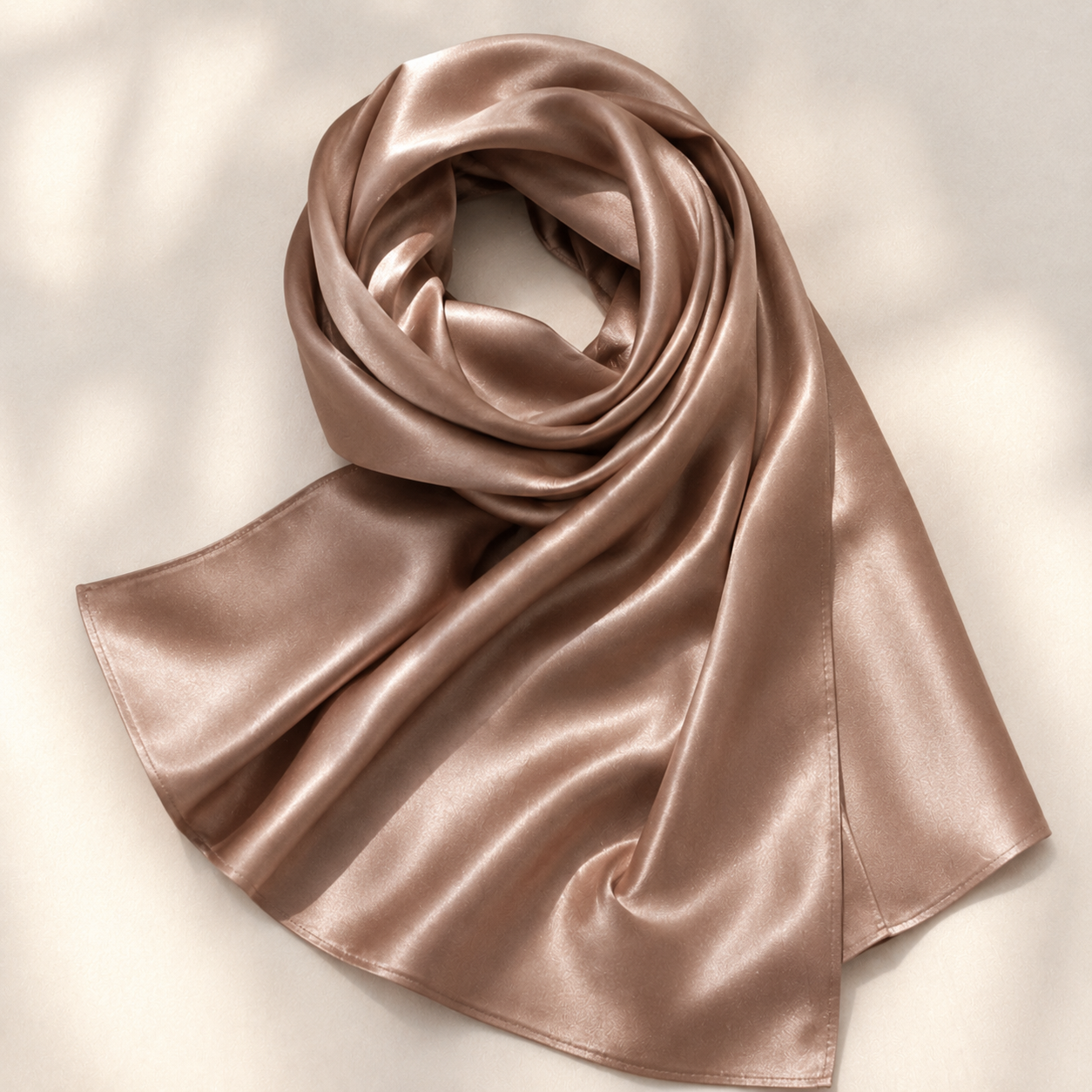 Luxury Satin Hijab – Emerald Green