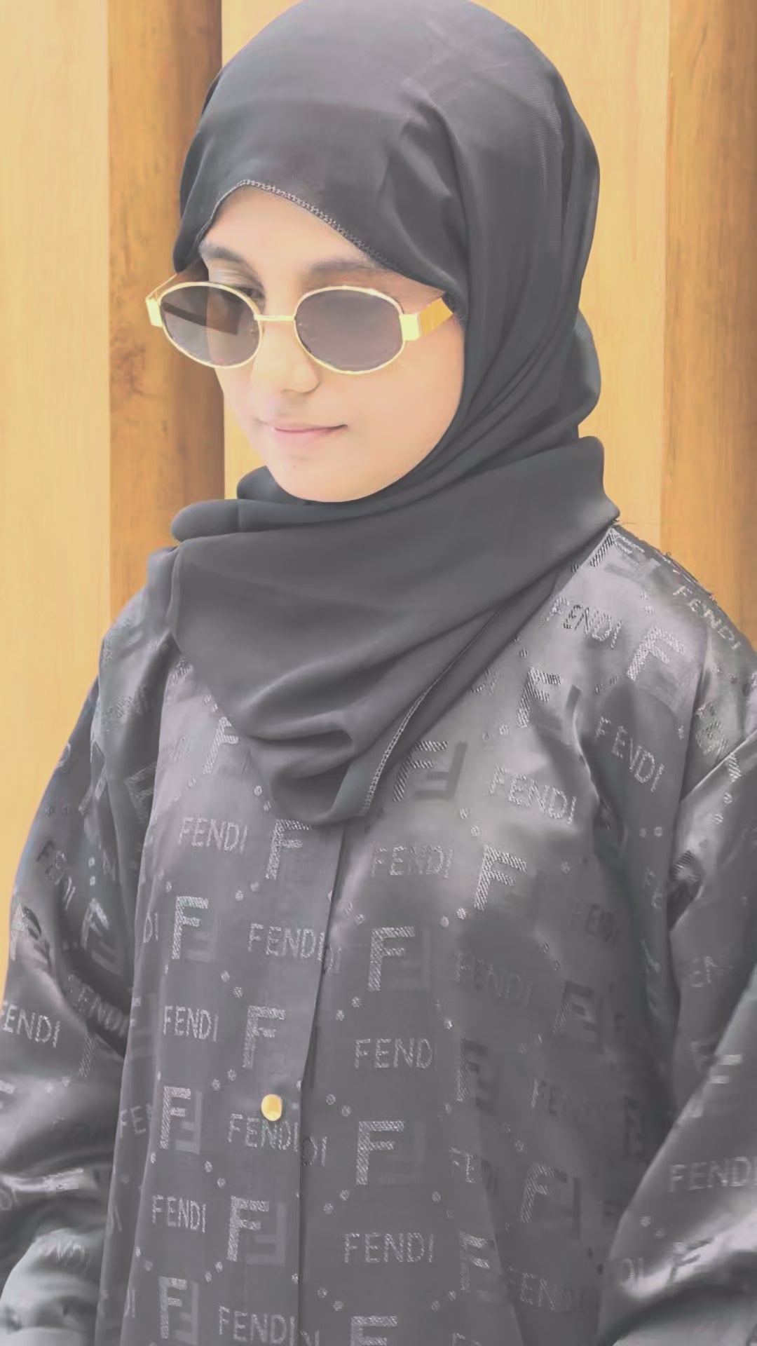 FENDI-Inspired Designer Abaya