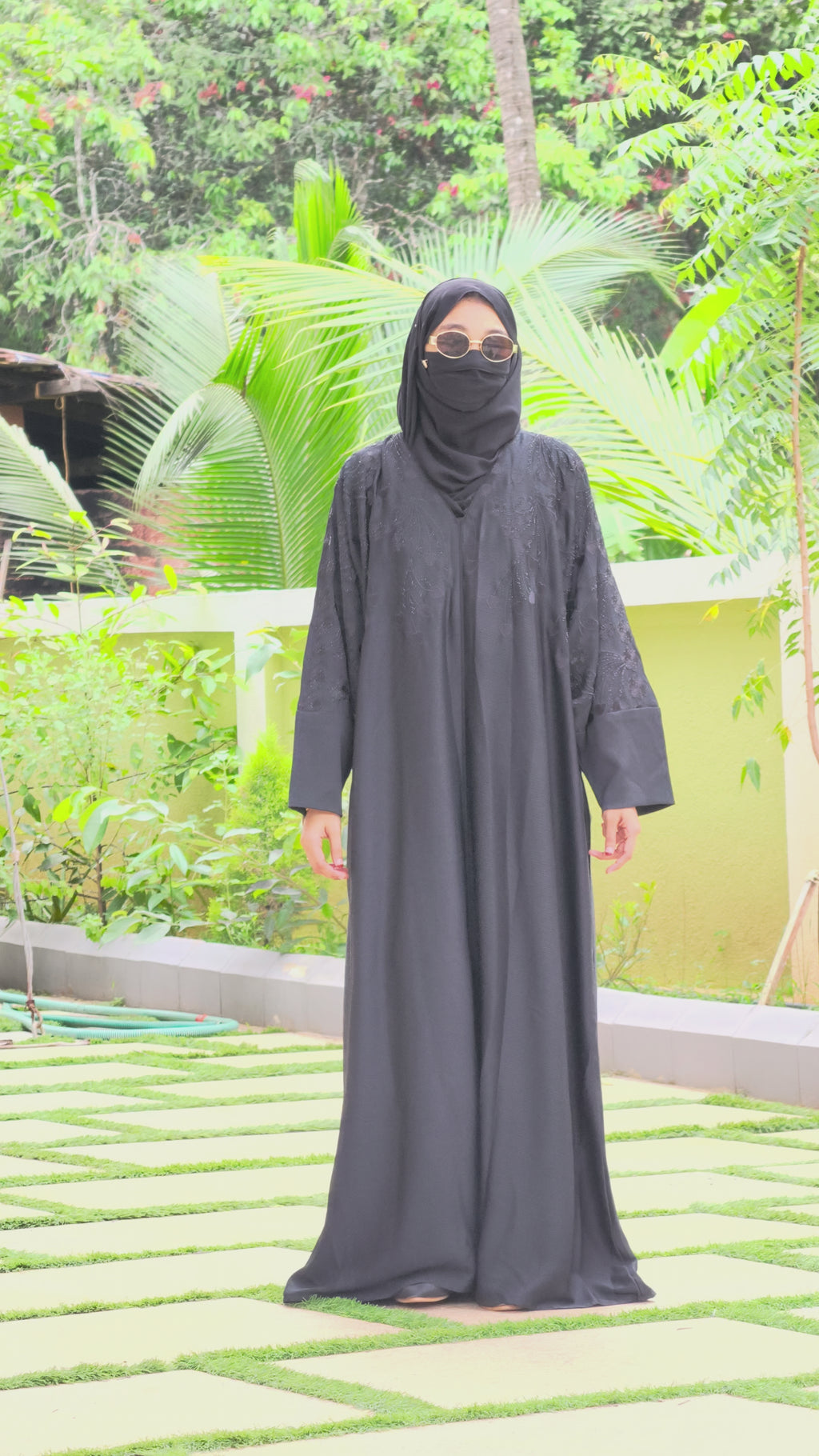 Designer Embroidery Work Premium Abaya