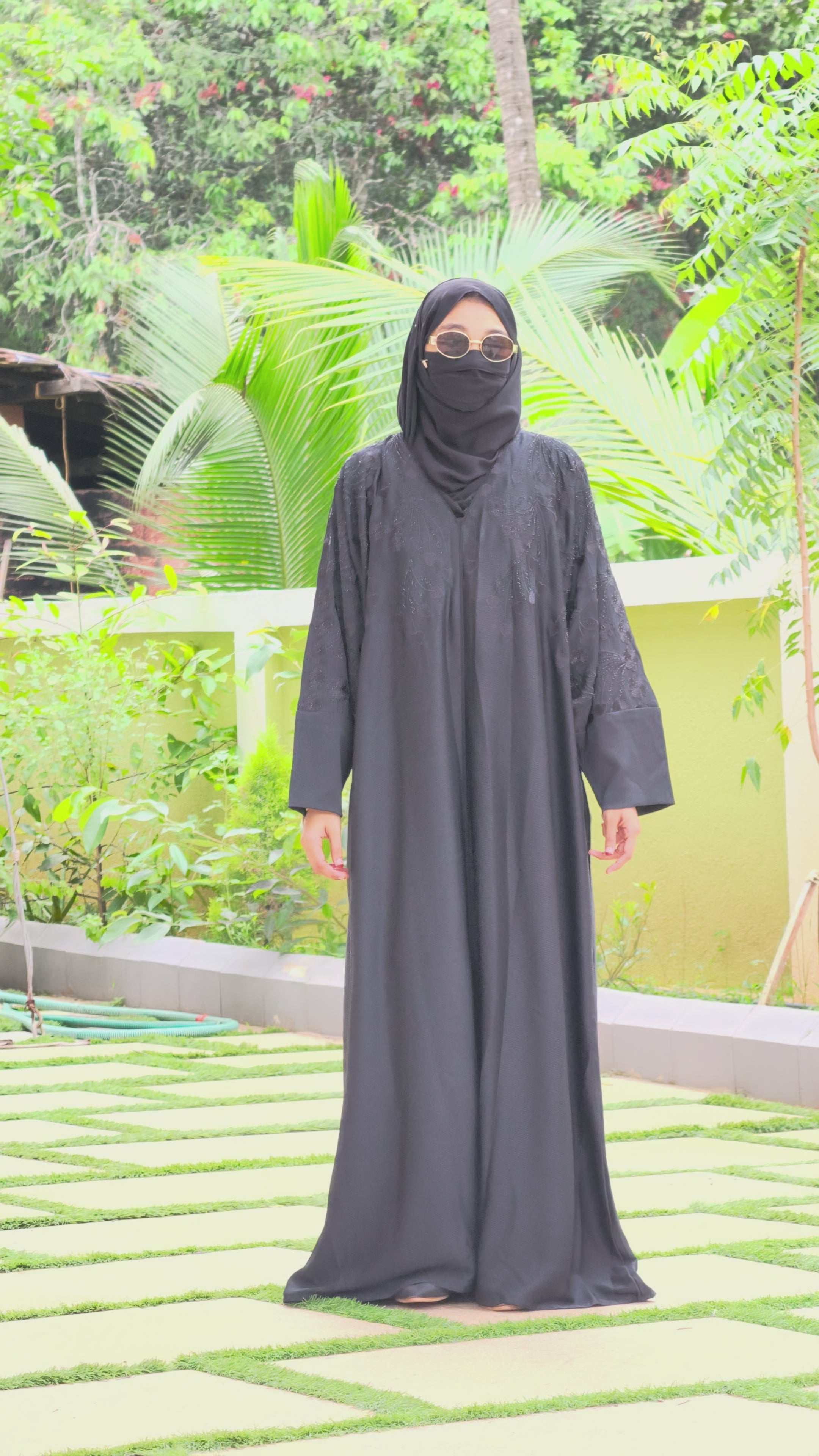 Designer Embroidery Work Premium Abaya