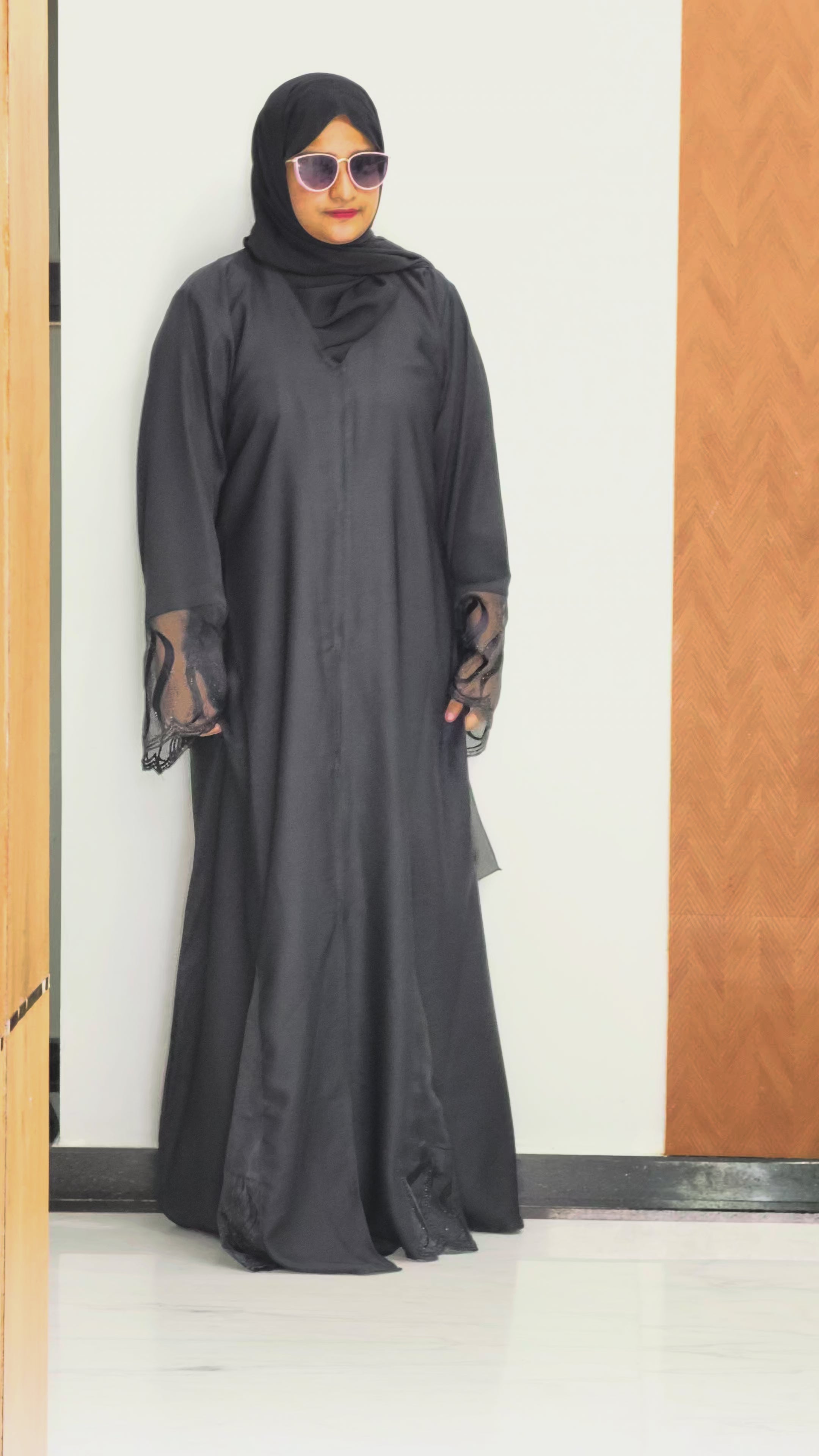 Elegant Embroidered Abaya – Luxury Grace in Every Detail
