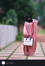Designer Wear Baby Pink Abaya