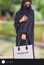 Premium Elegant Stone Work Abaya
