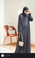 Shawl Lapel Designer Wear Abaya