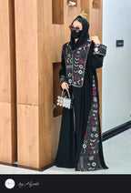 Imported Original Kashmiri Embroidery Abaya ( Saudi made)