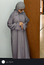 Simple Plain Elegant Collar Abaya