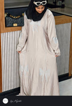 Luxury Sana Khan Inspired Butterfly Abaya