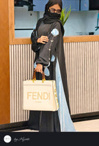 Designer Bridal Wear Tissue Work Abaya