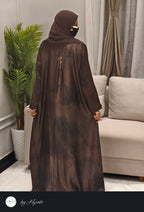 Designer Self-Printed Abaya – Luxury in Every Detail