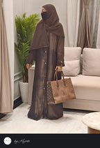 Designer Self-Printed Abaya – Luxury in Every Detail