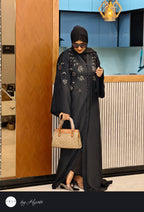 Designer Stone Work Abaya