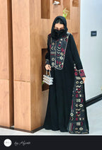 Imported Original Kashmiri Embroidery Abaya ( Saudi made)