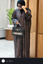 Self Printed Designer Pattern Abaya
