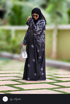Premium Self Printed Designer Wear Abaya