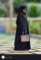 Premium Stone Work Abaya