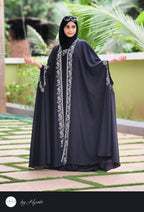 Elegant Moroccan Designer Bridal Wear Stone Work Premium Abaya