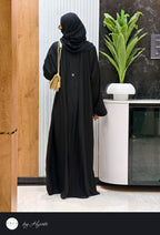 Decent & Elegant 3 Buttons Abaya