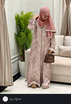 Floral Self-Printed Luxury Abaya