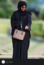 Premium Stone Work Abaya