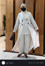 Official Lapel Abaya – Dubai Imported | 3-Piece Corporate Collection