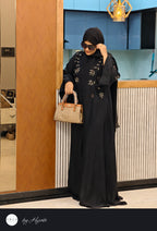 Designer Stone Work Abaya