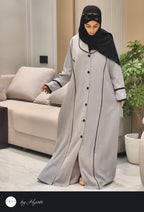 Lapel Abaya – Elegant Everyday Modesty for College Girls