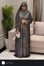Self Printed Designer Abaya – Simple, Soft & Luxuriously Elegant