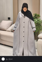 Lapel Abaya – Elegant Everyday Modesty for College Girls