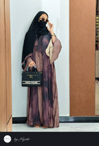 Luxury Dubai Floral Frill Abaya