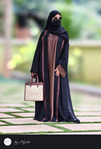 Designer Wear Long Lapel Abaya