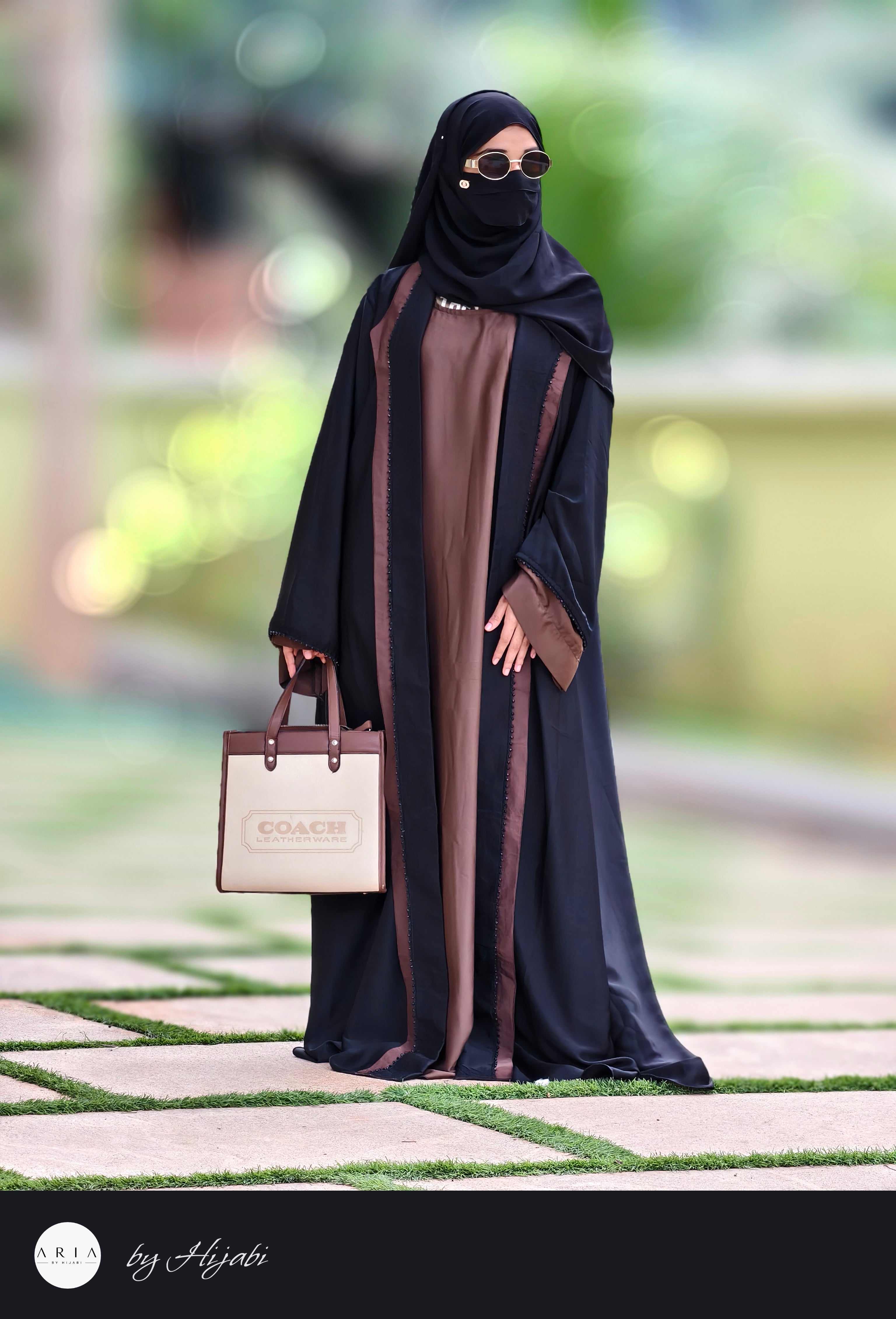 Designer Wear Long Lapel Abaya