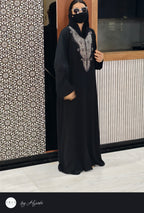 Stone Work Abaya – Elegance Crafted to Perfection
