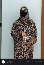 Imported Dubai Cheetah print Abhaya