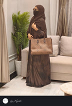 Designer Self-Printed Abaya – Luxury in Every Detail