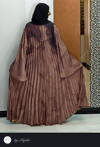 Luxury Dubai Floral Frill Abaya