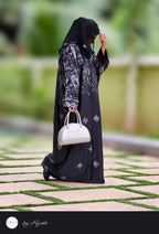 Premium Self Printed Designer Wear Abaya
