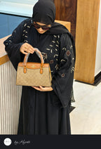 Designer Stone Work Abaya