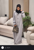 Lapel Abaya – Elegant Everyday Modesty for College Girls