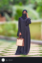 Simple Decent Sleeve Stone Work Premium Abaya