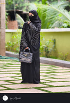 Designer Bridal Wear Stone Work Premium Abaya