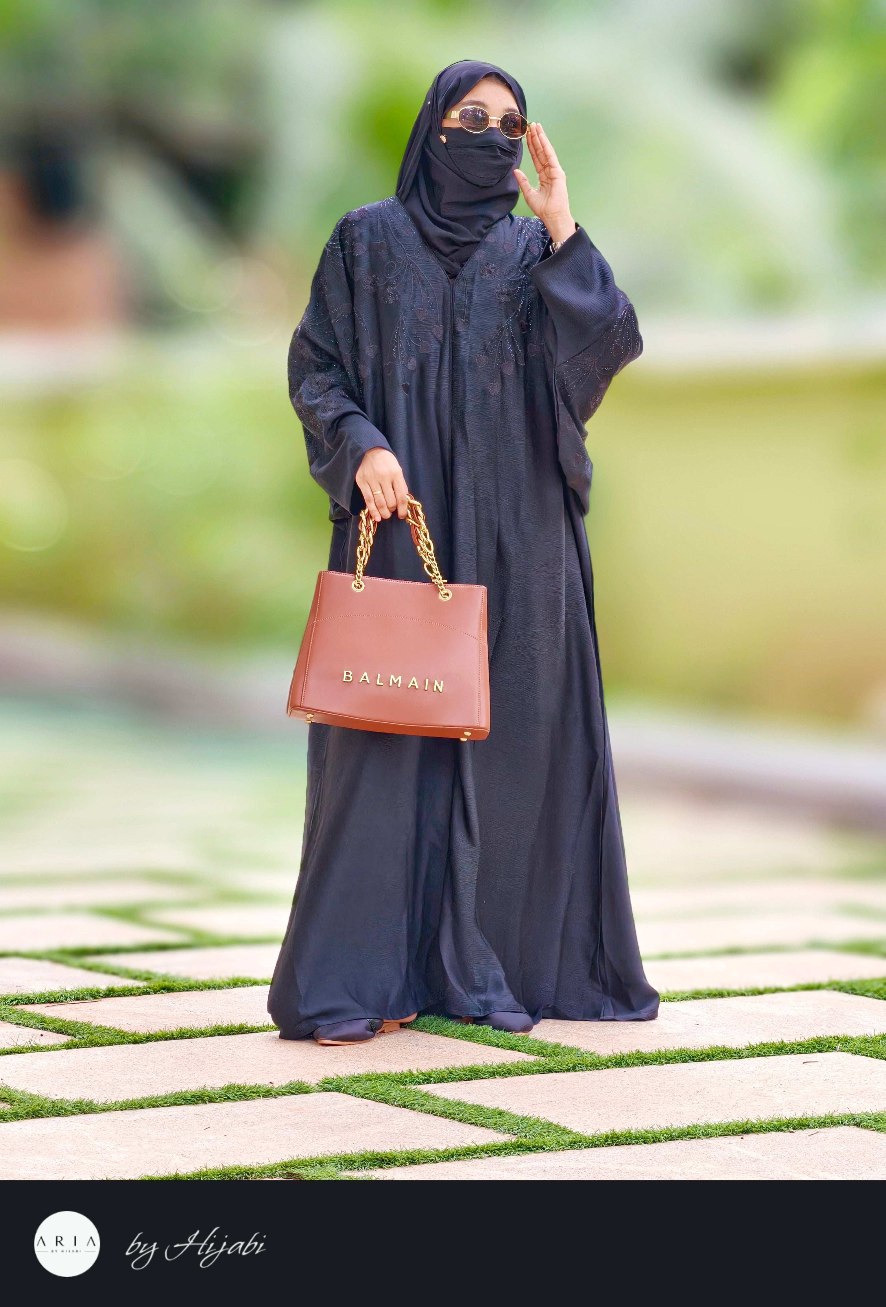 Designer Embroidery Work Premium Abaya