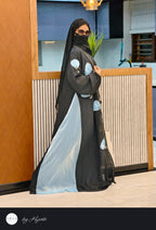 Designer Bridal Wear Tissue Work Abaya