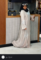 Luxury Sana Khan Inspired Butterfly Abaya