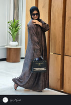 Self Printed Designer Pattern Abaya