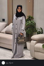 Lapel Abaya – Elegant Everyday Modesty for College Girls