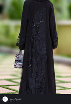 Bridal Wear Premium Embroidery Work Abaya