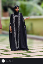 Elegant Moroccan Designer Bridal Wear Stone Work Premium Abaya