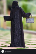 Bridal Wear Premium Embroidery Work Abaya