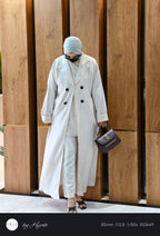 Official Lapel Abaya – Dubai Imported | 3-Piece Corporate Collection