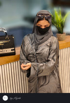 Designer Self Printed Abaya